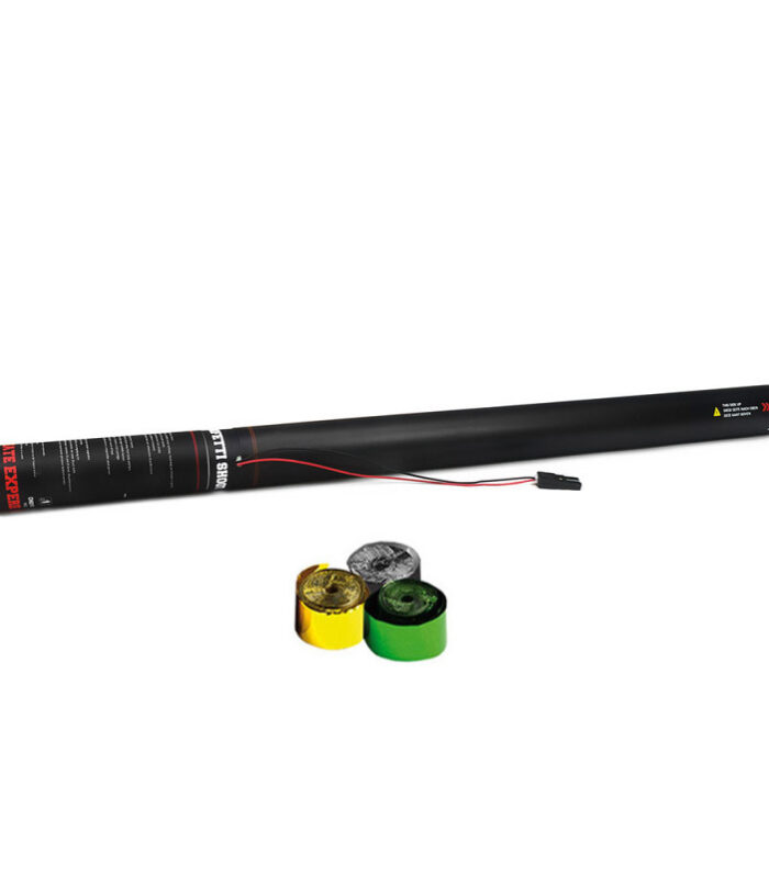 TCM FX - Elektromos Szalag Ágyú 80cm - Többszínű Metallic